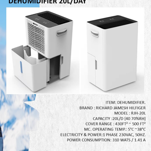 Dehumidifier 20L